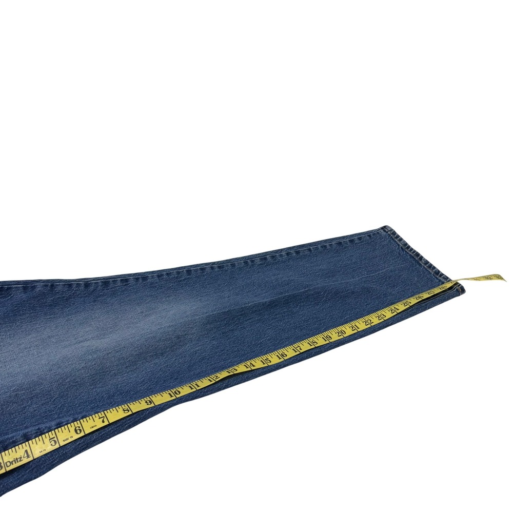 Talbots Women's High Waist Relaxed Jean Size 10 Palisade Wash Blue Denim - Picture 8 of 9